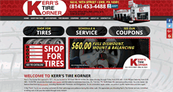 Desktop Screenshot of kerrstirekorner.com